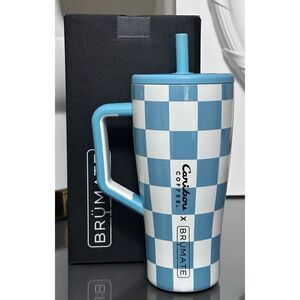 BRUMATE X CARIBOU COFFEE EXCLUSIVE 30oz Era, CARIBLUE CHECKER